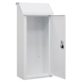 thumbnail of ARREGUI Panera SP008BN-P Buzón Exterior de Acero para Entregas de Pan y Periódicos, Buzón Grande para Barras de Pan, Apertura sin Llave, Blanco