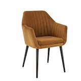 thumbnail of France Mobilier CHR Fauteuil hôtel restaurant Aline 59 x 63 x 87cm  -lot de 2-  Jaune gold