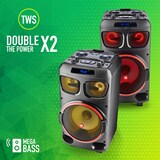thumbnail of NGS Wild Dub Zero - Haut-Parleur Portable 120W Compatible Bluetooth et True Wireless Stereo, Subwoofer 8" (Micro SD/USB/AUX in/)