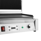 thumbnail of Buffalo Extragroßer Kontaktgrill mit geriffelten/glatten Platten