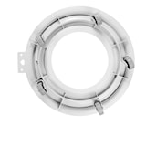 thumbnail of GILAC Socle rouleur rond 5 roues - chape acier - Gris G170214