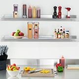 thumbnail of METRO Professional Estante de pared GWMS3100, acero inoxidable, 100 x 30 x 8 cm, plata