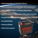 thumbnail of NPP Blei-Akku AGM NPD 12-50 12V 50Ah zyklenfest