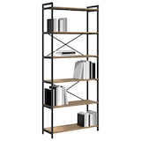 thumbnail of vidaXL Bücherregal Eiche handwerklich 80 x 30 x 188 cm Holzwerkstoff