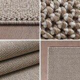 thumbnail of Carpetsale24 Teppich 240x340 cm Braun, Einfarbig & Modern, Großer Schlingenflor Teppich für Wohnzimmer oder Wohnlandschaft, Weich & Pflegeleicht