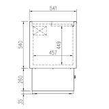 thumbnail of Gasfrit - Botellero refrigerado bar, 2 puertas, largo 1000  Docriluc