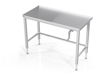 L2G Table inox centrale 90 x 160 x 70 cm L2G | METRO