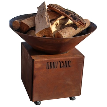 Mini Cevenol Corten Ciotola da fuoco tonda 42 Singola Ciotola