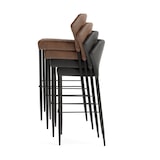 thumbnail of Louis Barhocker Cognac, kunstleder gepolstert, feuerhemmend, 50x47x105cm (BxTxH), 52101