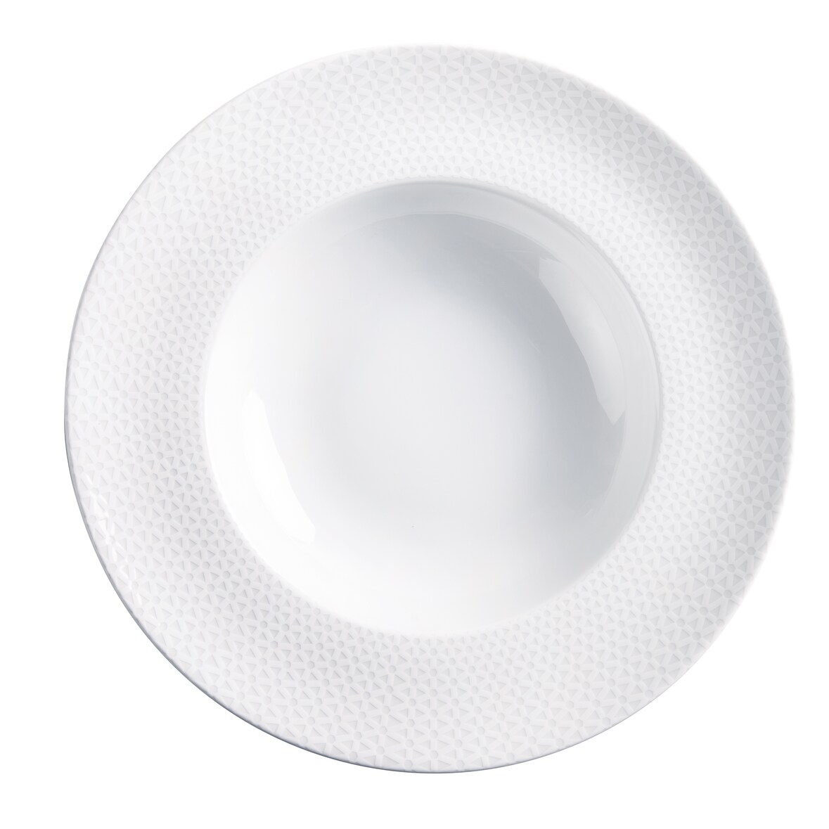 KAHLA 573461A74364C Honeycomb Pasta grande 30 cm tief | Salatteller mit Relief-Muster aus Porzellan