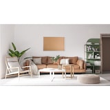 thumbnail of ALLBoards Lavagna in Sughero con Cornice Argento in Legno 90x60cm, Bacheca Sughero per Puntine Spille Memoboard