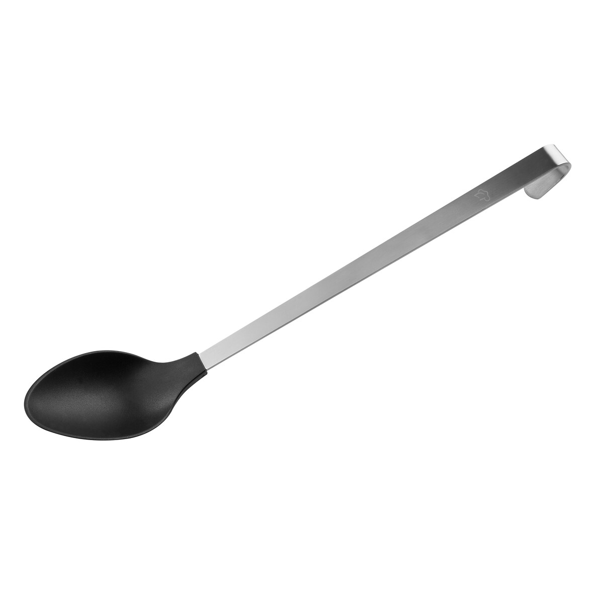 Cucchaio da portata in nylon ed acciaio inox, 35x6,5cm