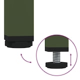 thumbnail of Tables de chevet 2 pcs vert olive 36x39x50,5 cm acier – Modèle Jasmin