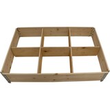 thumbnail of Hochbeet stapelbar, 120 x 80 x 19,5 cm, natur