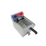 thumbnail of Gasfrit – Fritadeira elétrica 1 cuba 13 L com torneira, profissional, industrial, ultrarrápida 5000 W, termostato E.G.O, alta qualidade