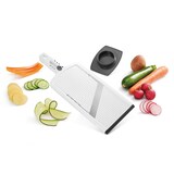 thumbnail of Gemüsehobel Küchenreibe Kartoffelschneider Küchenhobel 6 Stufen weiß