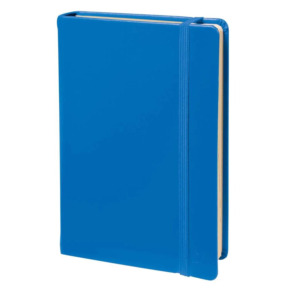 Quo Vadis - Carnet de notes - Habana - Bleu - Pages Lignées - 10x15 cm - Papier Clairefontaine ivoire - Fabrication française