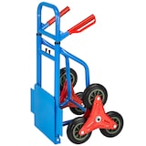 thumbnail of tectake Treppensackkarre 200kg Treppensteiger Sackkarre mit Sternrädern Transportkarre Treppenkarre blau 103x49x66cm Handkarre