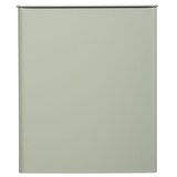 thumbnail of Rossignol - Corbeille murale rectangulaire 27L pivotante TOURNY - gris ciment