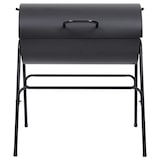 thumbnail of Barbecue A Barile 2 Griglie Di Cottura Nero 80x95x90 Cm Acciaio
