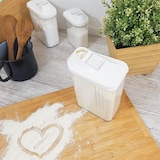 thumbnail of KEEEPER Vorratsdose Schüttdose 1,5 l 21,5x7x21cm weiß