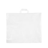 thumbnail of Gefrostete Plastiktasche mit weichen Griffen aus transluzentem HDPE 32 + 22 x 30 cm je 250 - Gimex