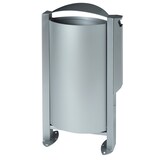thumbnail of ROSSIGNOL Corbeille sur pied 60L + cendrier 3L ARKEA gris