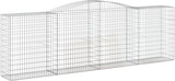 thumbnail of vidaXL Gabionen mit Hochbogen 15 Stk 400x50x120/140cm Verzinktes Eisen