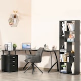 thumbnail of HOMCOM Escritorio Esquinero Mesa en Forma de L 3 Cajones Moderno para Oficina