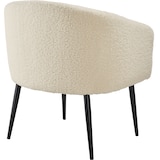 thumbnail of Sessel Mysig beige, dicke Polsterung mit Bouclé-Stoff