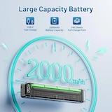 thumbnail of Mini Imprimante Bluetooth Portable Thermique A4 A5 B5 Double Face Rechargeable YONIS