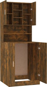 thumbnail of vidaXL Waschmaschinenschrank Räuchereiche Holzwerkstoff