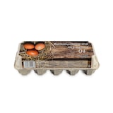 thumbnail of 10er Eierschachteln, weiß mit Aufdruck Bodenhaltung, 154 Stück