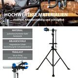thumbnail of Fahrradmontageständer höhenverstellbar 50 kg Stahl magnetische schwarz