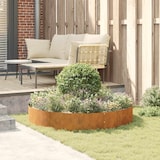 thumbnail of vidaXL Plantenring 5 pcs Bruin 120 x 120 x 20 cm Cortenstaal