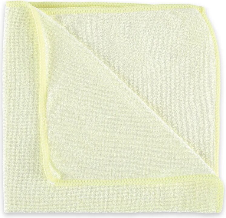 Mikrofasertücher für Fett und Flüssigkeiten Standard aus Polyester/Polyamid Gelb 10 Stück