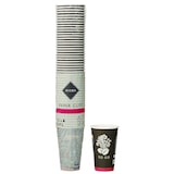 thumbnail of RIOBA To-Go Becher, Papier, 0.4 L, Ø 9 x 12.4 cm, schwarz, 12 x 50 Stück