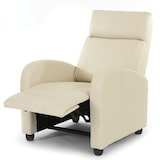 thumbnail of Fernsehsessel Relaxsessel Liege Sessel Denver, Kunstleder ~ creme