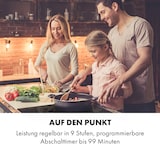 thumbnail of Delicatessa 90 Flex Einbaukochfeld Induktion 5 Zonen 7400W Autark Schwarzes Glas