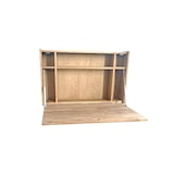 thumbnail of Ócrea Scrivania galleggiante in legno di pino massiccio - Scrivania sospesa - Scrivania per piccoli spazi