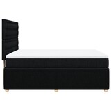 thumbnail of vidaXL Boxspringbett mit Matratze Schwarz 160x200 cm Stoff