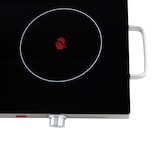 thumbnail of Orbegozo placa vitrocerámica doble PCE 6000, cristal Templado, cuerpo acero inox, 2 Termostatos, asas aislantes 2800 W