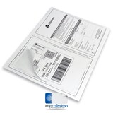 thumbnail of Lot de 10 Planches A4 avec étiquette COLISSIMO intégrée 164 x 120 mm