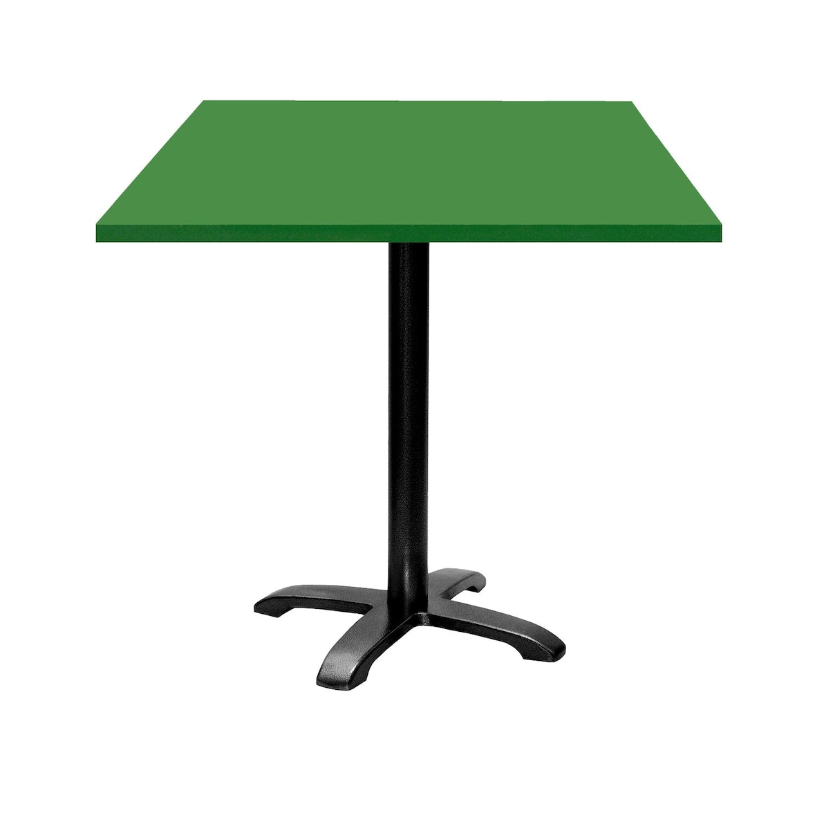 Restootab - 70x70cm tafel - groen Bazila model
