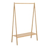 thumbnail of SVITA LANA Garderobenständer Kleiderstange mit Schuhablage Bambus Flur Ankleidezimmer