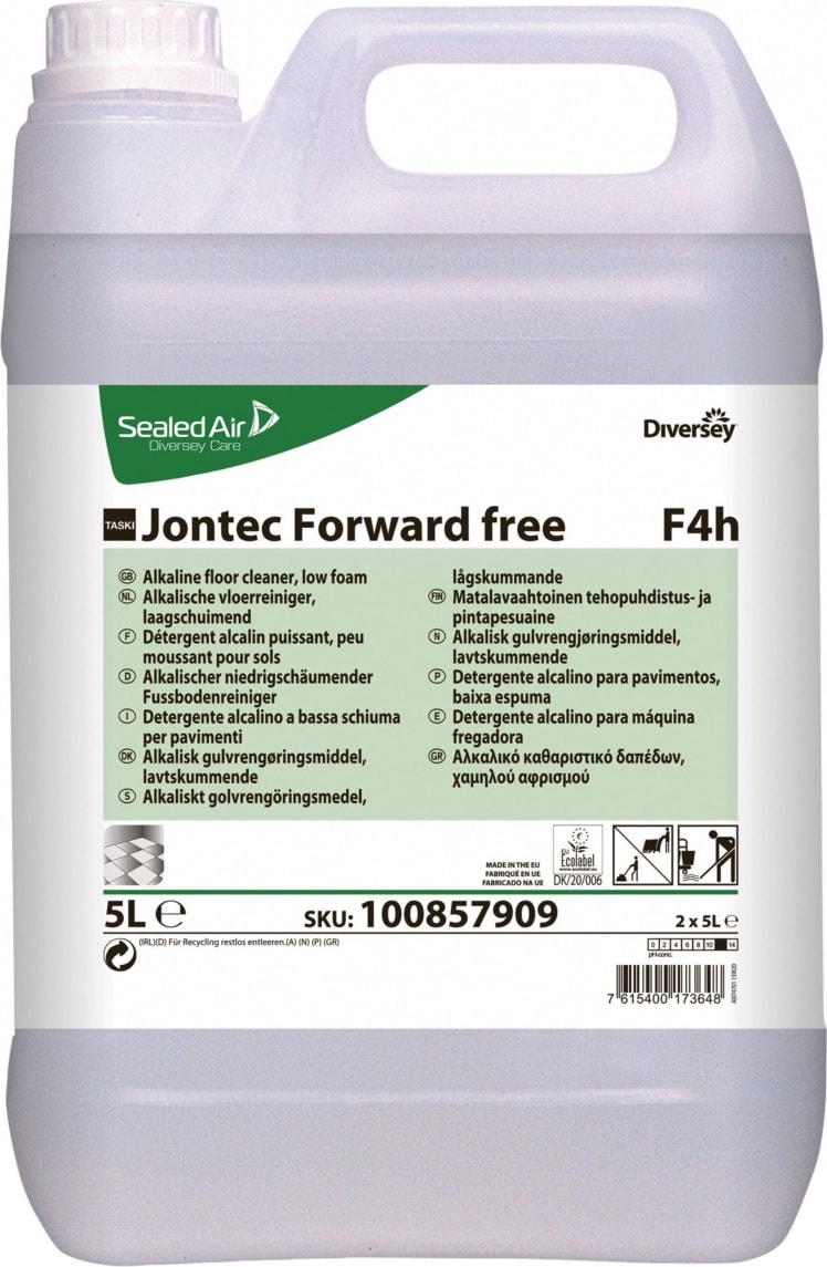 Kräftiges alkalisches Reinigungsmittel - TASKI JONTEC FORWARD FREE - 5l Kanister - DIVERSEY