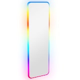 thumbnail of HOMCOM espejo de cuerpo entero con luces LED 120x40 cm espejo rectangular de pared ajustable con iluminación de 7 colores RGB y función de memoria