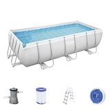 thumbnail of `Power Steel Frame Pool Komplett-Set, eckig`