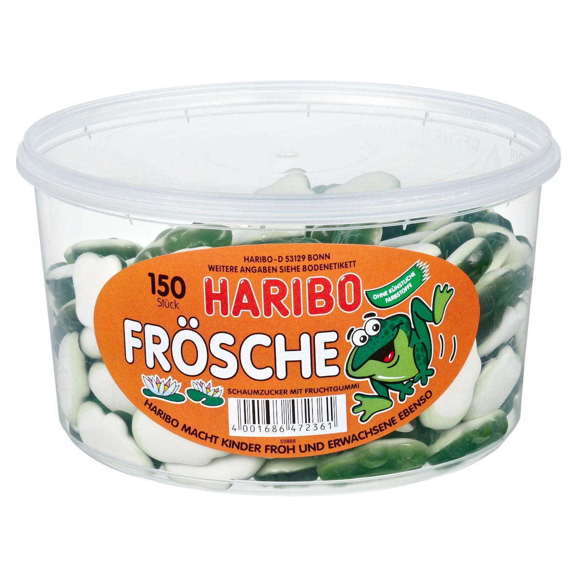 Haribo Frösche 150 Stück (1,05 kg)
