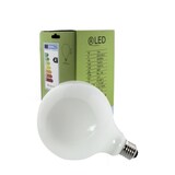 thumbnail of Bombilla LED G125 Milky E27 12W 6000K